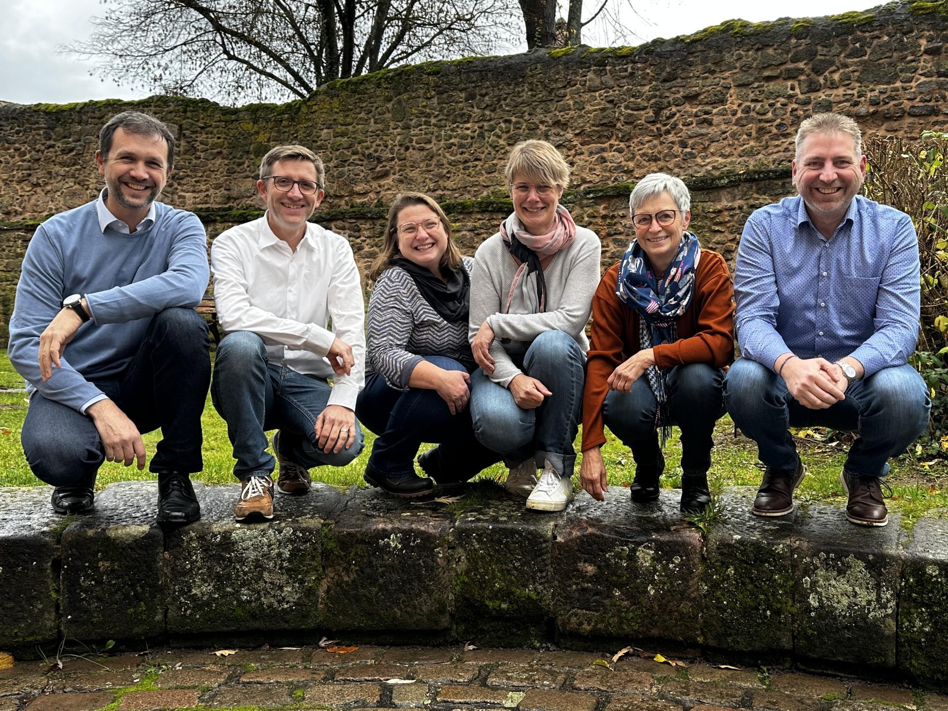 Martin Singer, Elisabeth Gutbrod, Dr. Paul Festl, Jörg Kohlbeck (v. l.)